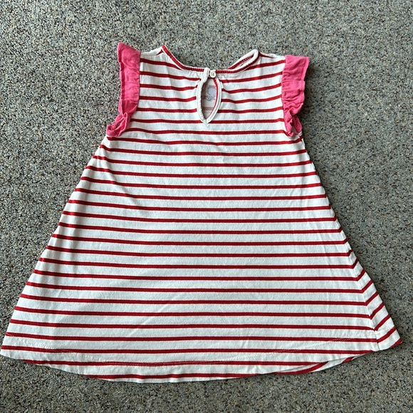 Mini Boden unicorn appliqué dress, 3-4Y - Picture 3 of 4